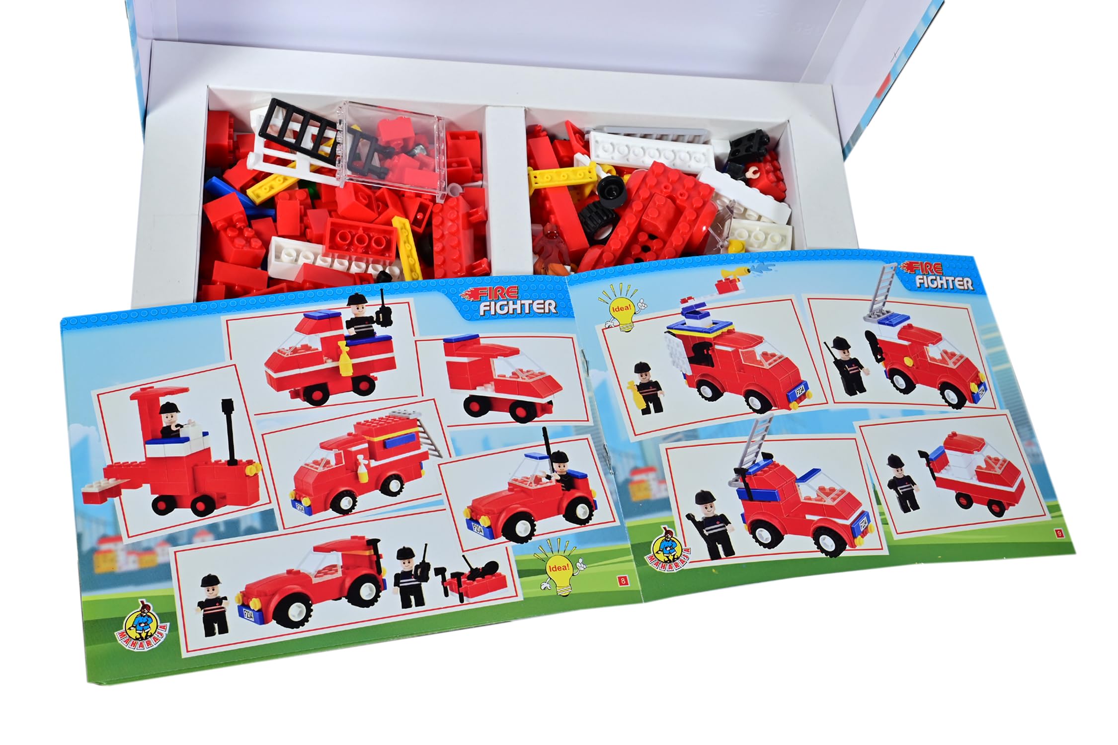 world wide of the fireman コンプリートBOX Olympia Games And Toys Fire Fighters Building Blocks Fighting Role