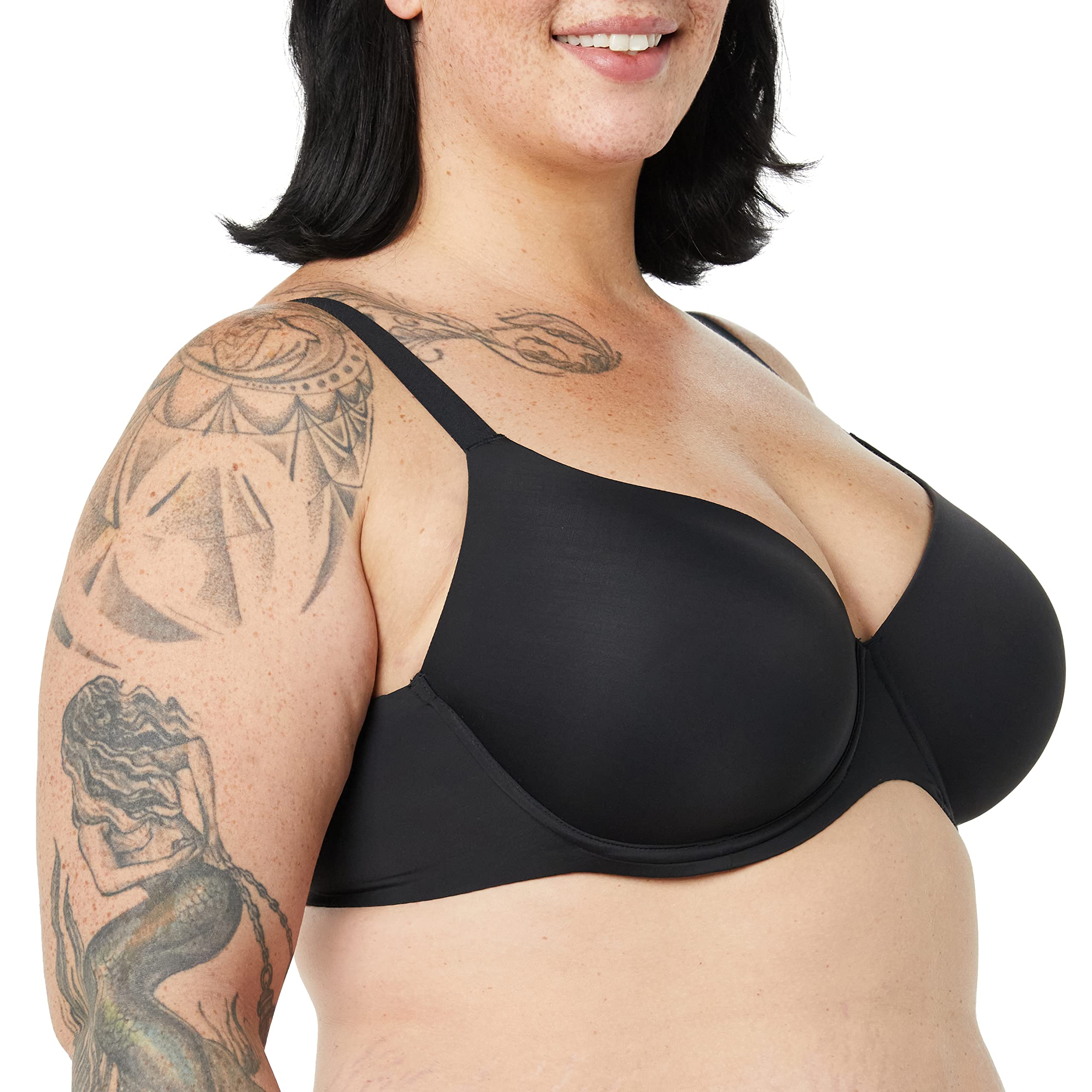 Amazon Essentials Soutien-Gorge à Couverture complète Femme, Lot de 2
