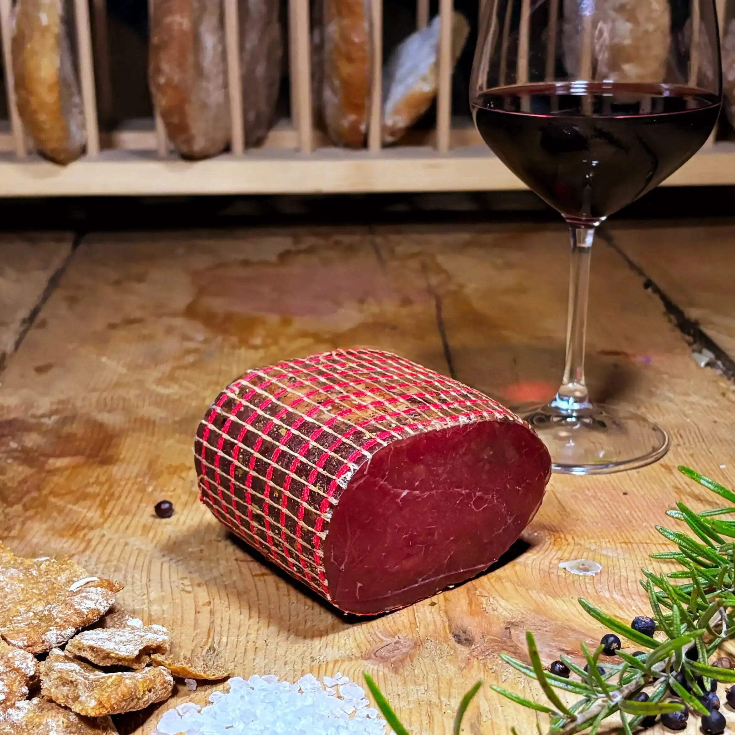 Rindfleisch geräuchert – 400g – aus Südtirol am Stück, handwerklich hergestellt & luftgetrocknet
