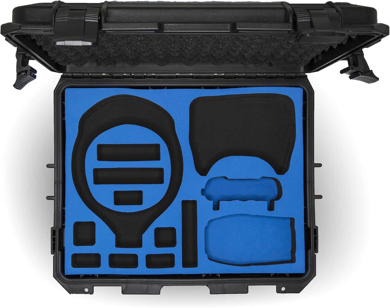 Ultimaxx Water Proof Rugged Compact Storage Hard Case for DJI FPV VR Goggles and DJI Mavic Air + Fits Extra Accessories