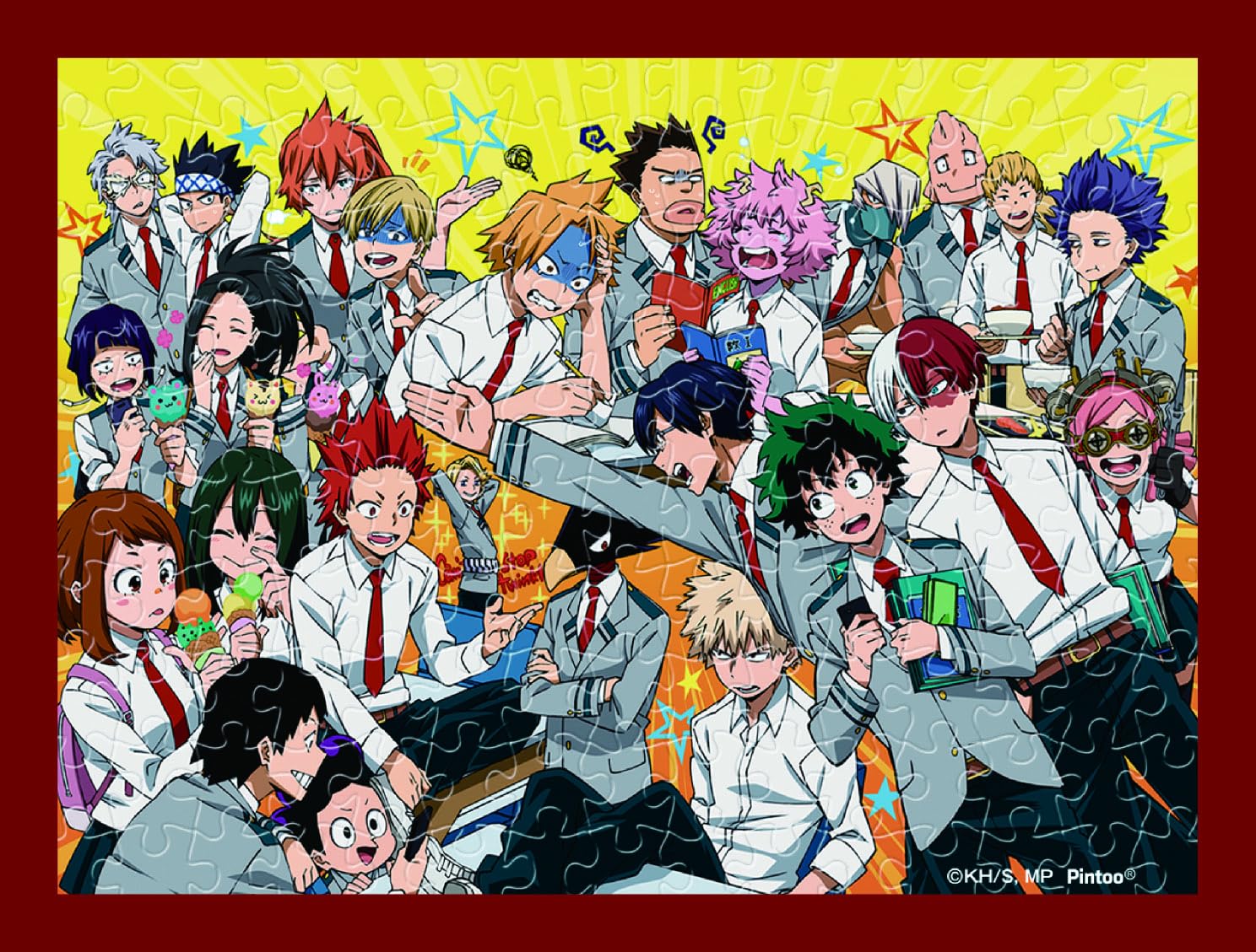 【希少】ジグソーパズル アニメ 50〜100ピース レトロ 6箱セット Amazon | エンスカイ(ENSKY) 僕のヒーローアカデミア OUR SCHOOL LIFE