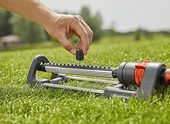 GARDENA EcoLine Rectangular Sprinkler: Lawn Sprinkler - Keystone 4