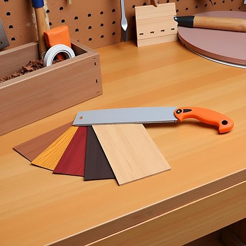 Miniatura 2 de Garosa Sierra de mano para carpintería, sierra portátil de 10 pulgadas, antideslizante, antioxidante, corte a mano, sierras de tracción de dientes