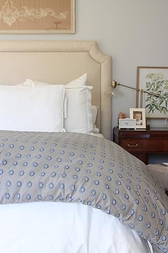 Miniatura 7 de City Scene Milan Juego de cobertorfundas, color azul, tamaño Twin., Algodón, Azul milán, Full Queen