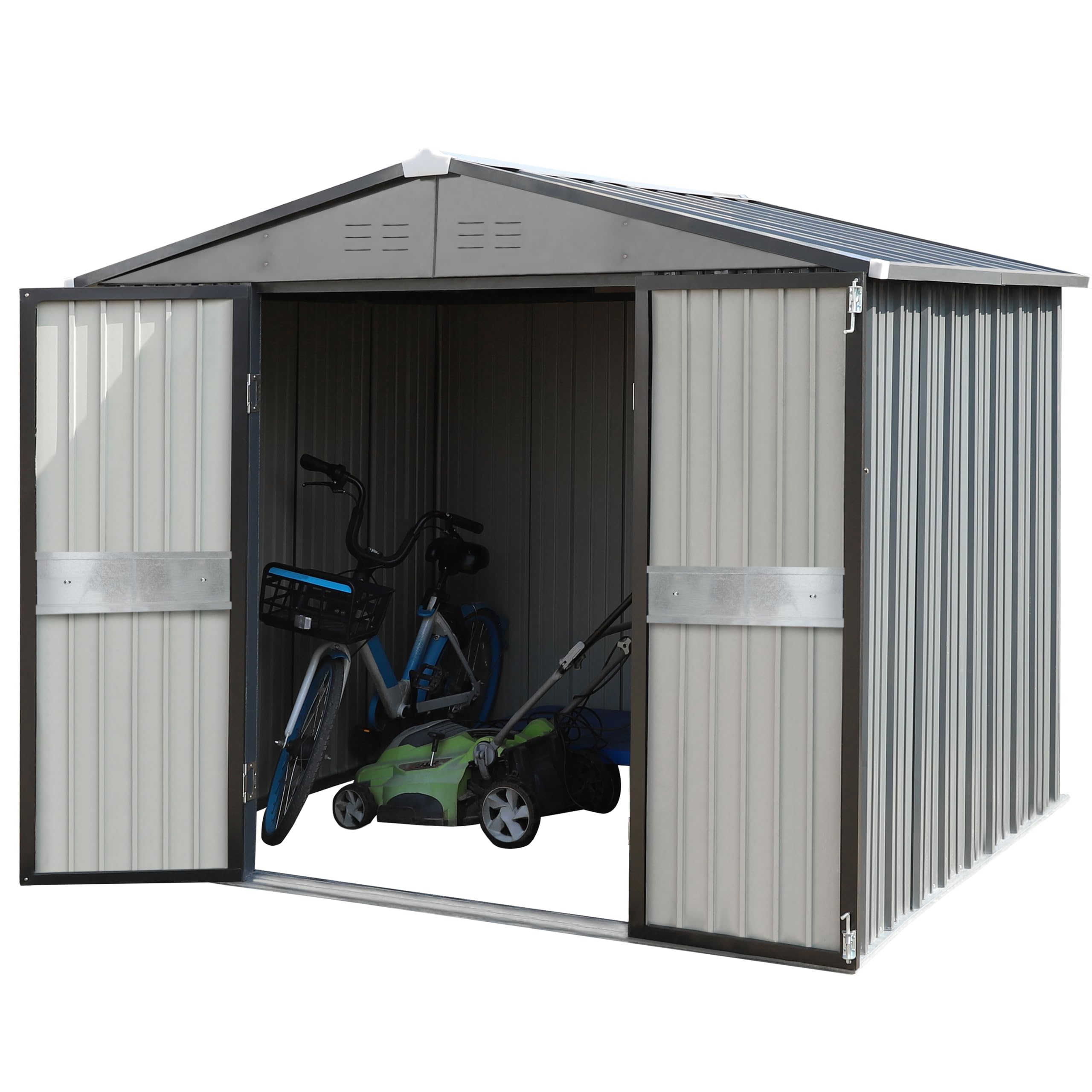 MUPATER 10' x 10' Outdoor Storage Shed