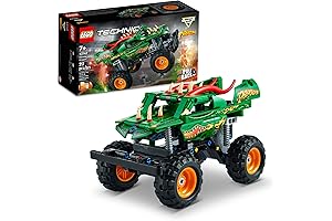 LEGO Technic Monster Jam Dragon 2 in 1 Pull Back Monster Truck...