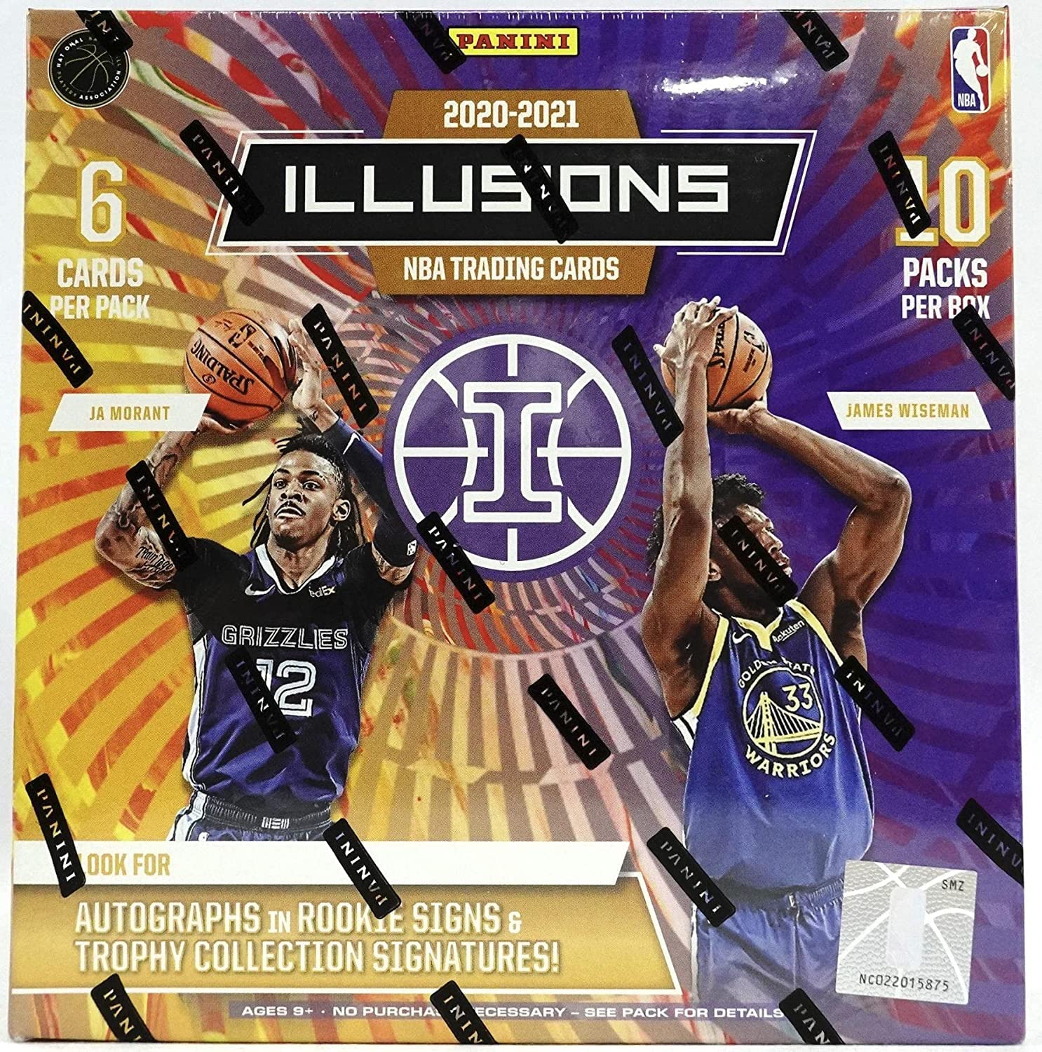 Amazon.co.jp: 2020-21 Panini Illusions Basketball Trading Cards 