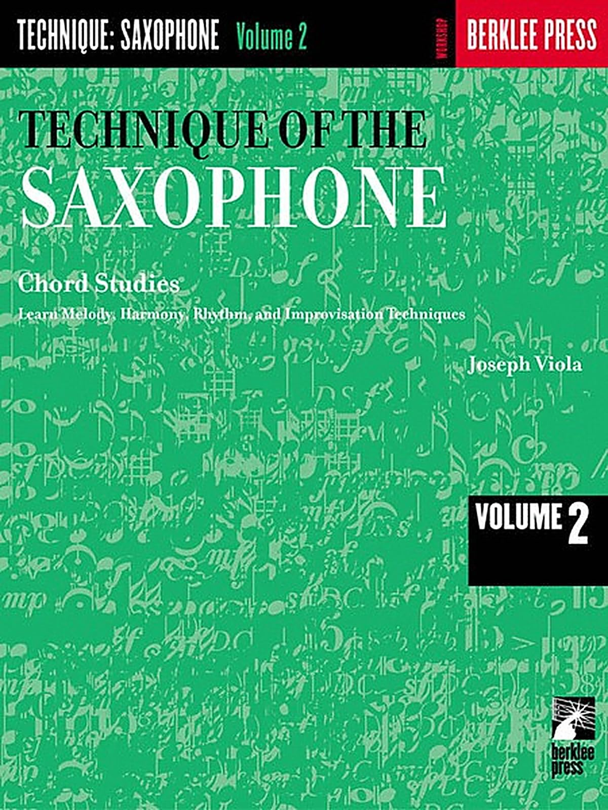 Technique Of The Saxophone, Volume 2: Chord Studies