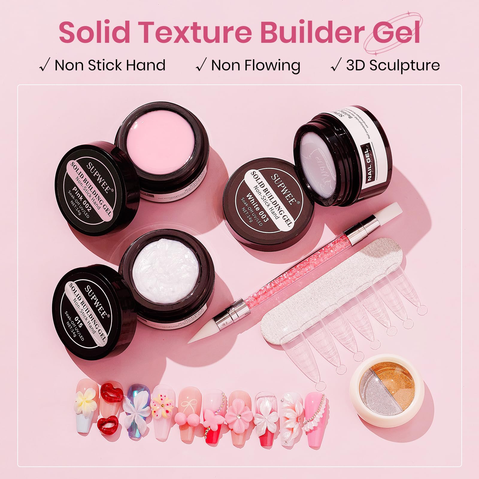 SUPWEE 3D Nail Gel Sculpting Gel - Image 2