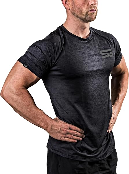 Satire Gym - Men's Slim Fit Fitness T-Shirt – Men's Bodybuilding T-Shirt for Gym and Fitness - 1