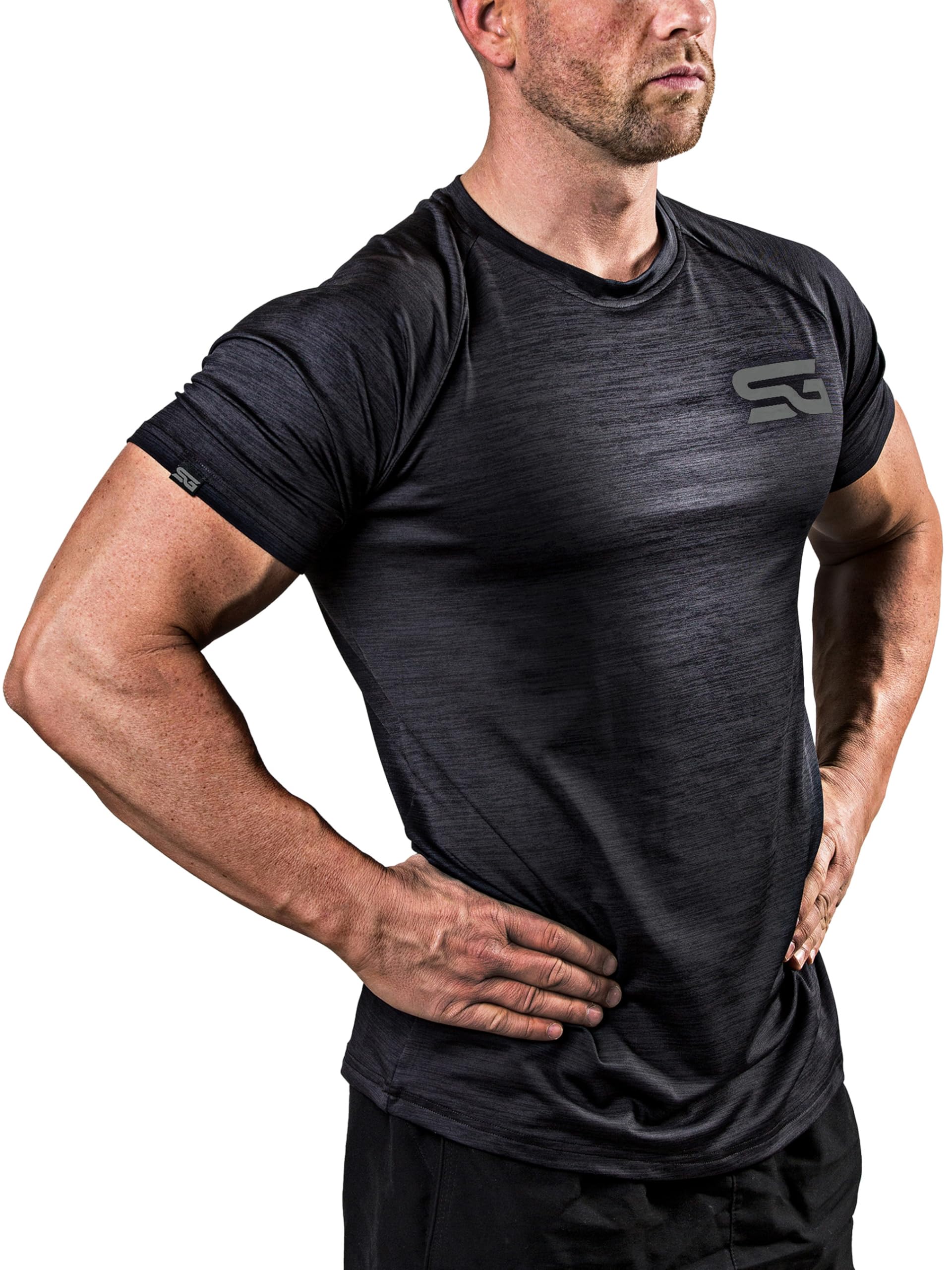 Satire Gym - Men's Slim Fit Fitness T-Shirt – Men's Bodybuilding T-Shirt for Gym and Fitness - 1