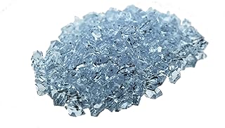 WGV Acrylic Ice Rock Crystals Treasure Gems for Table Scatters, Vase Fillers, Wedding, Banquet, Party, Event, Birthday Decor (Approx 150 pcs per Bag), 1 Bag, 1 Pound, Aqua