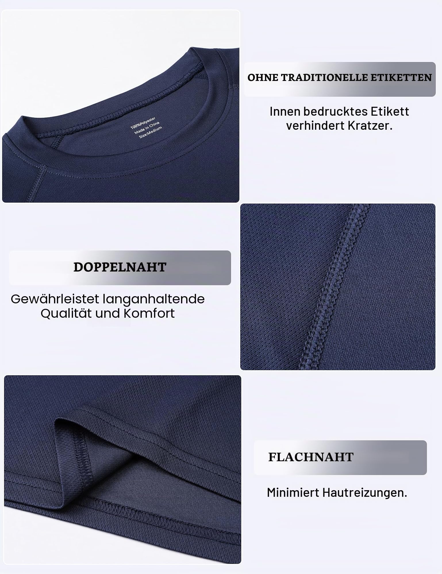 Cimic 1, 3, 5 or 7er Pack Sport Tshirts Herren Funktionsshirt Schnelltrocknend Atmungsaktive Trainingsshirt Fitness Laufshirt Kurzarm