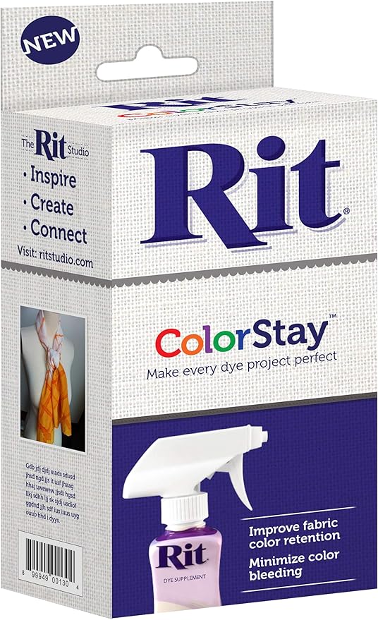 Rit Dye Rit ColorStay Dye Fixative, Color Stay Amazon.co.uk Home & Kitchen