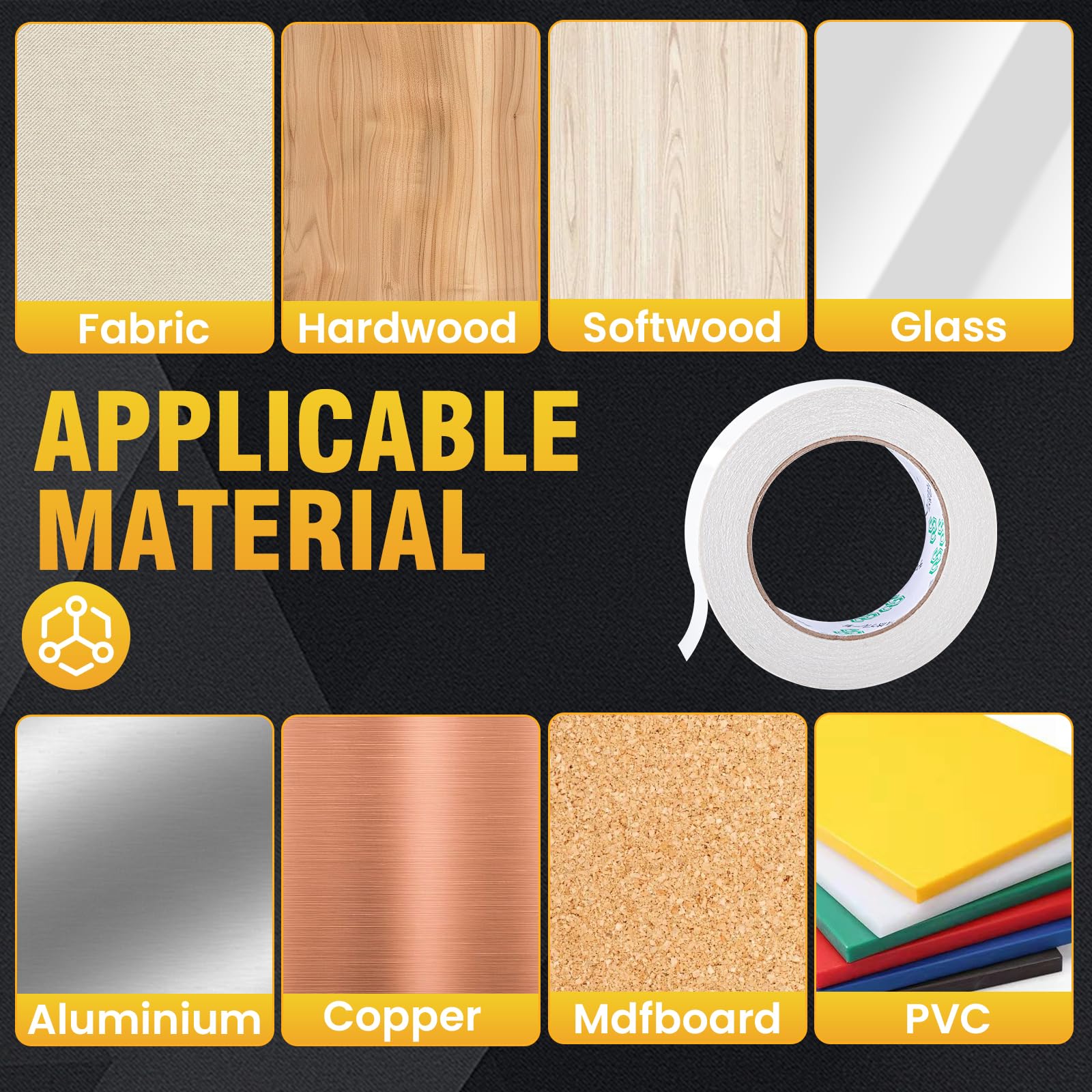 Woodworking Tape - Strong & Residue-Free -6