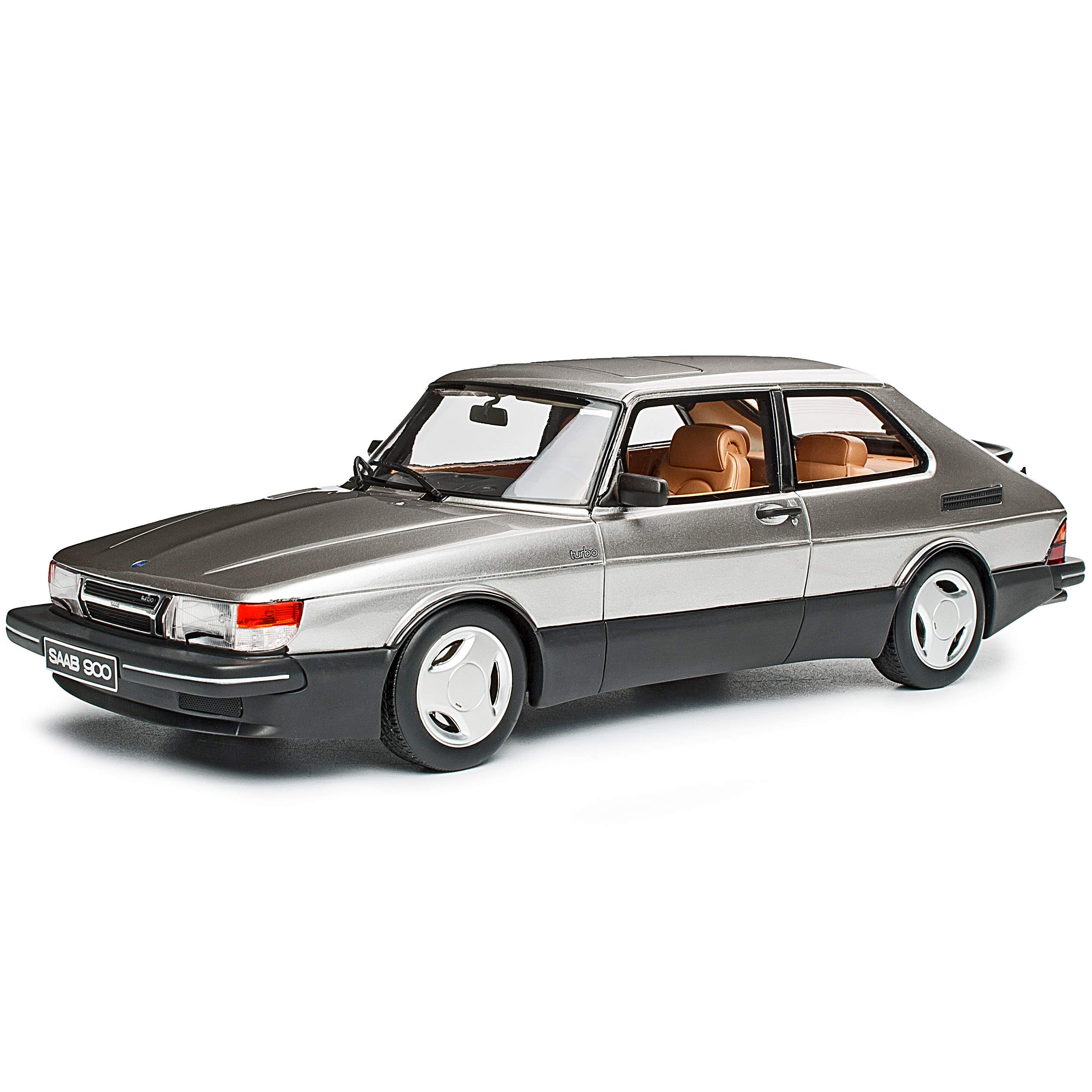 NEW Saab 900 Turbo Aero MK1 Coupe Silber 1. Generation 1978-1998