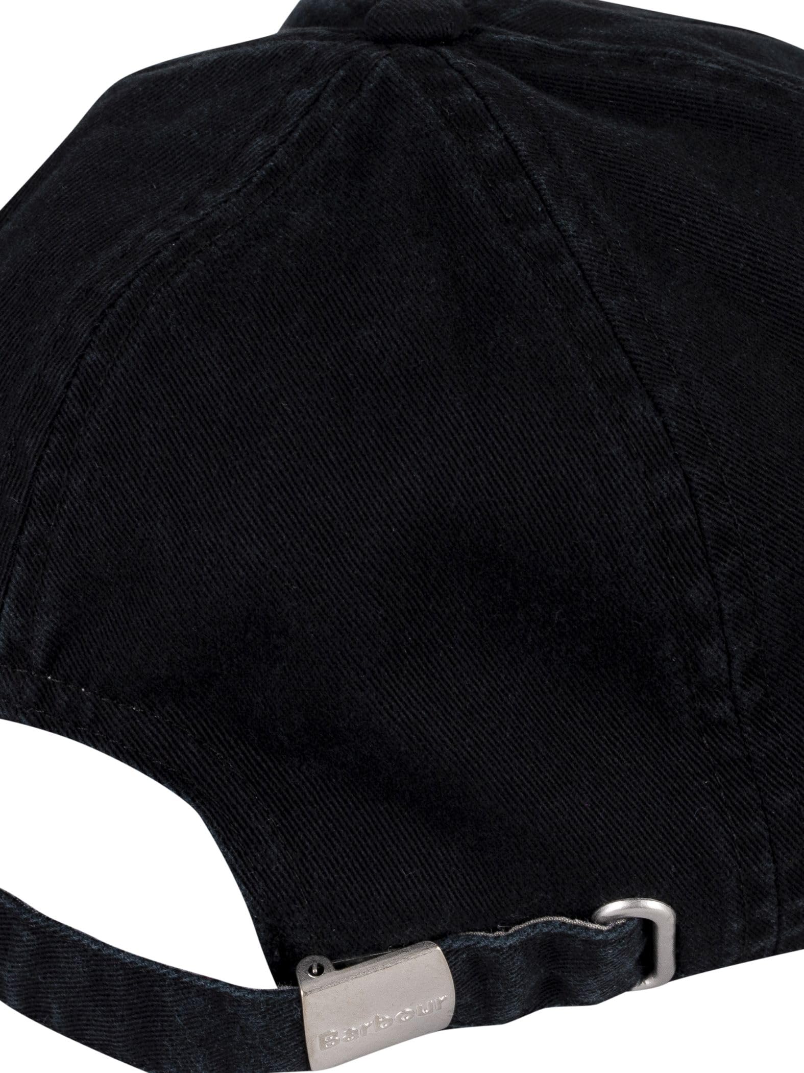 Barbour Uomo Cappellino Sportivo A Cascata, Black, One Size