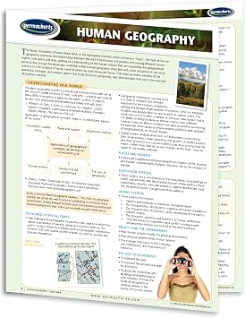 Human Geography Guide - Quick Reference Guide by Permacharts