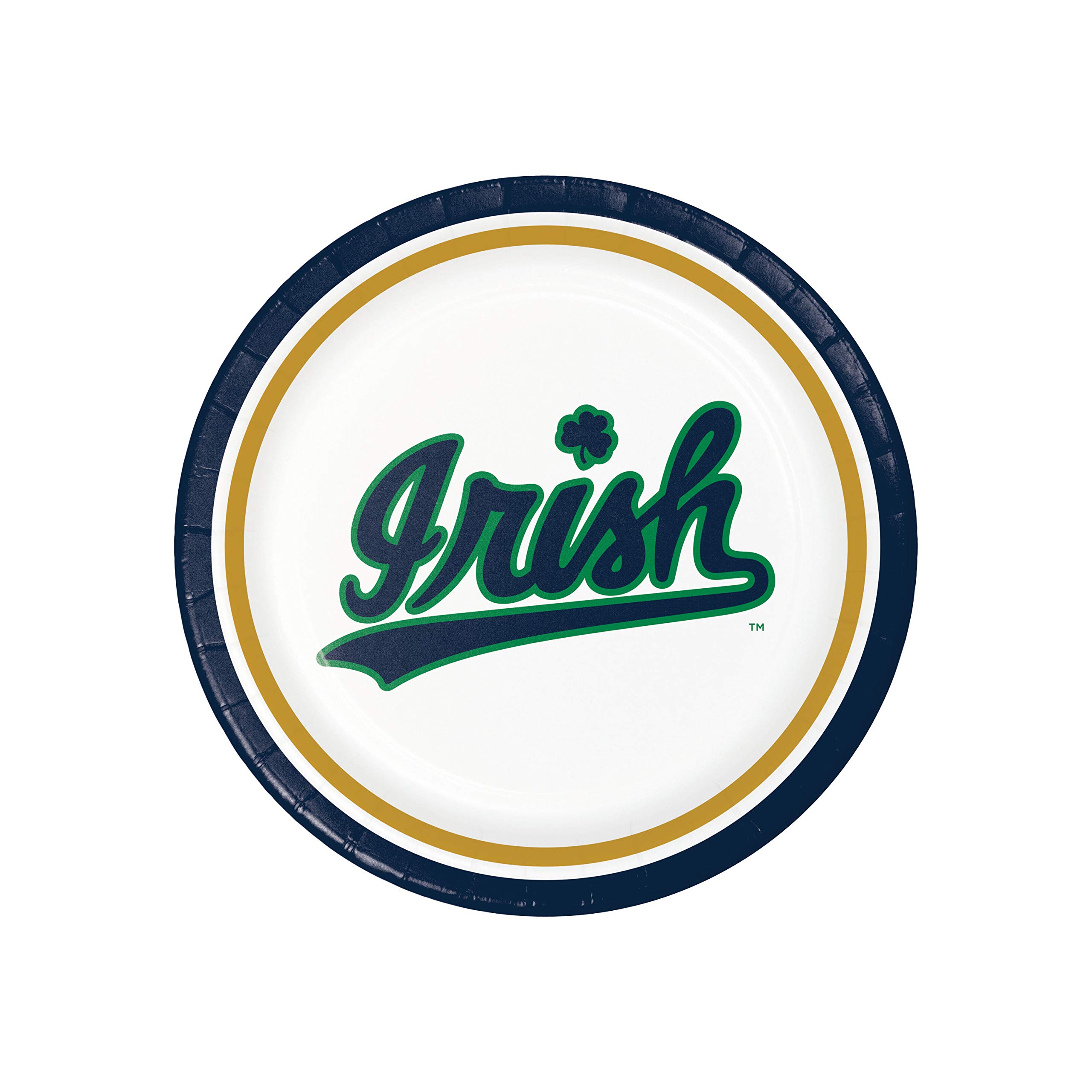 8-Count Paper Dinner Plates, Notre Dame