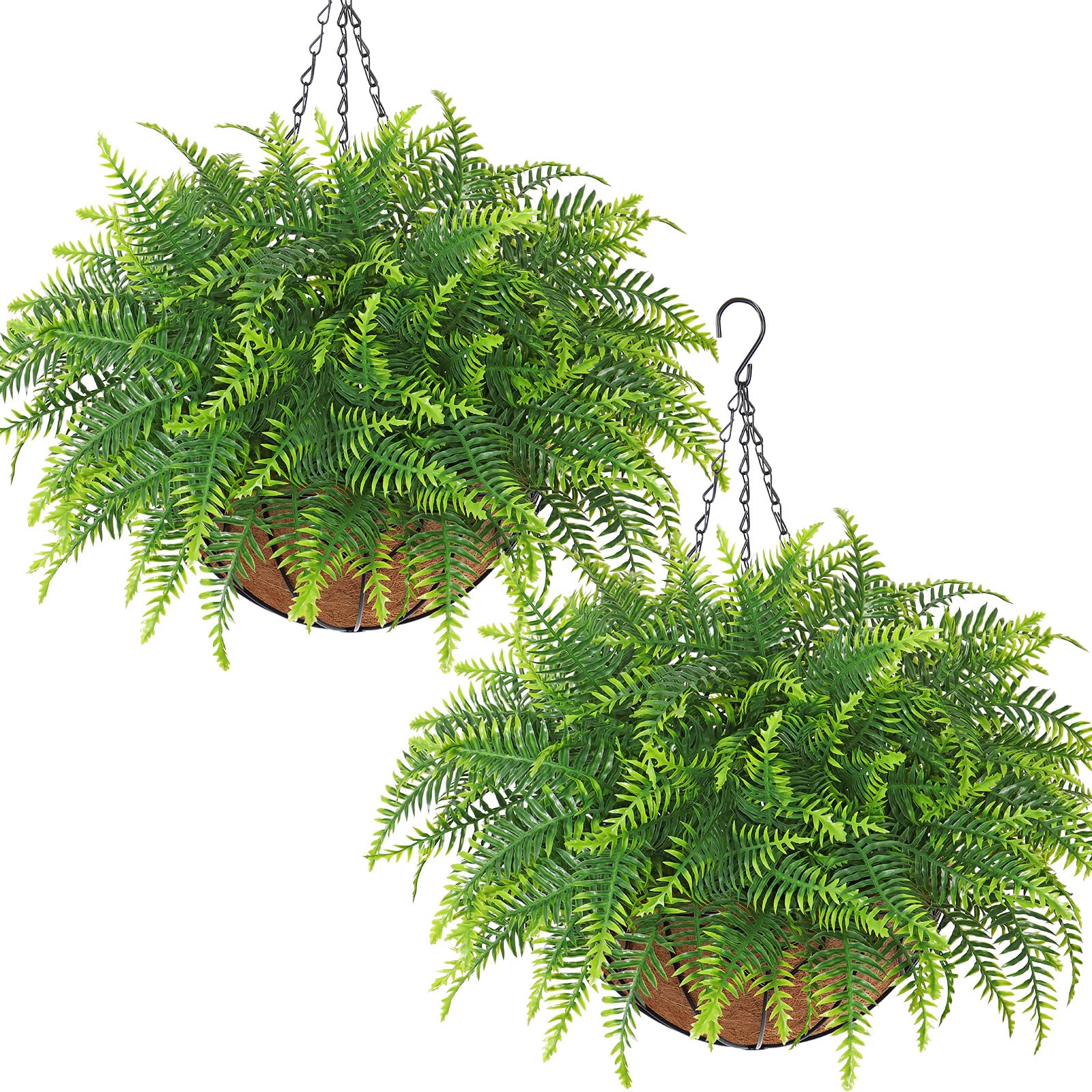 Plantes artificielles à suspendre pour décorer votre porche et terrasse ombragée