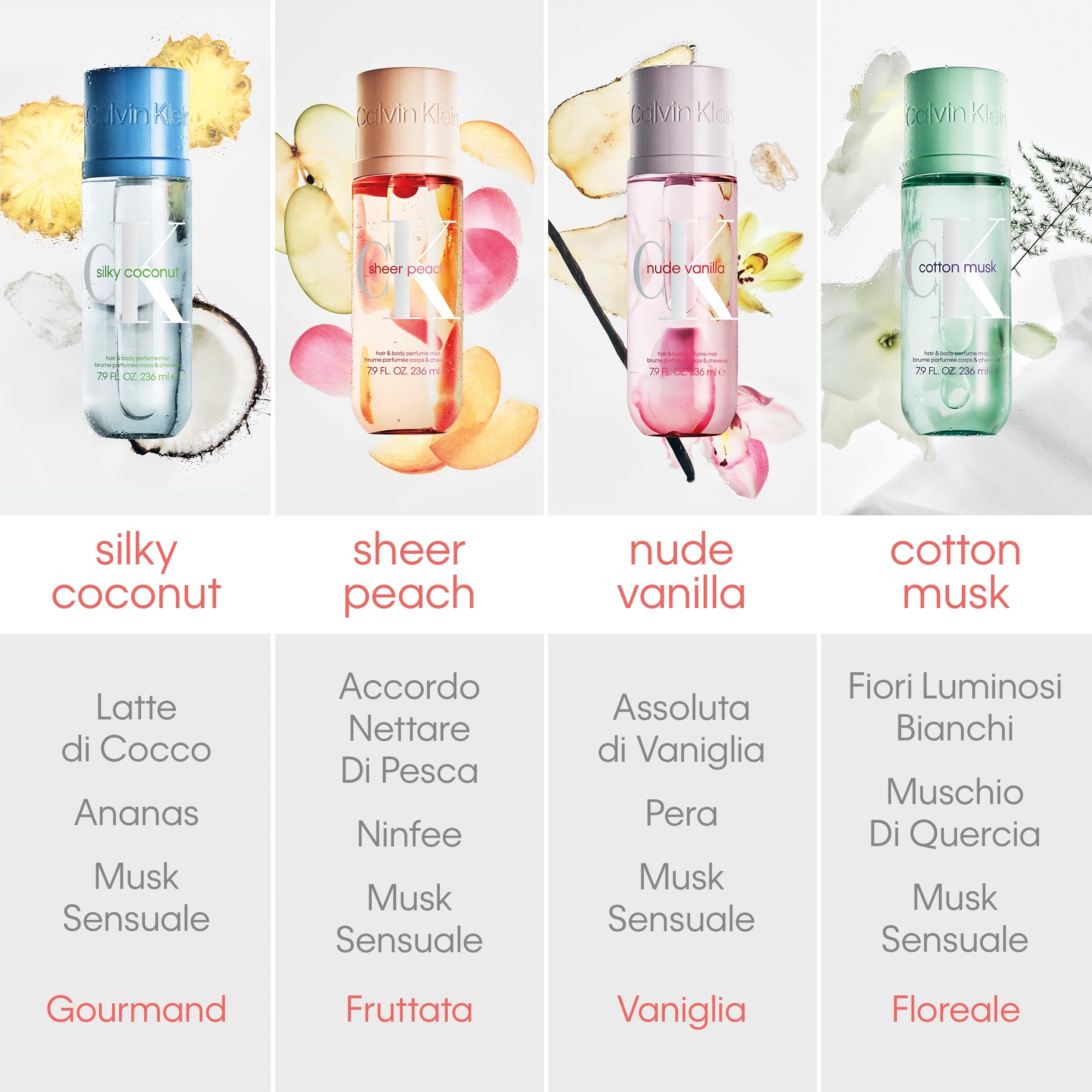 Calvin Klein Unisex Hair & Body Perfume Mist 236ml