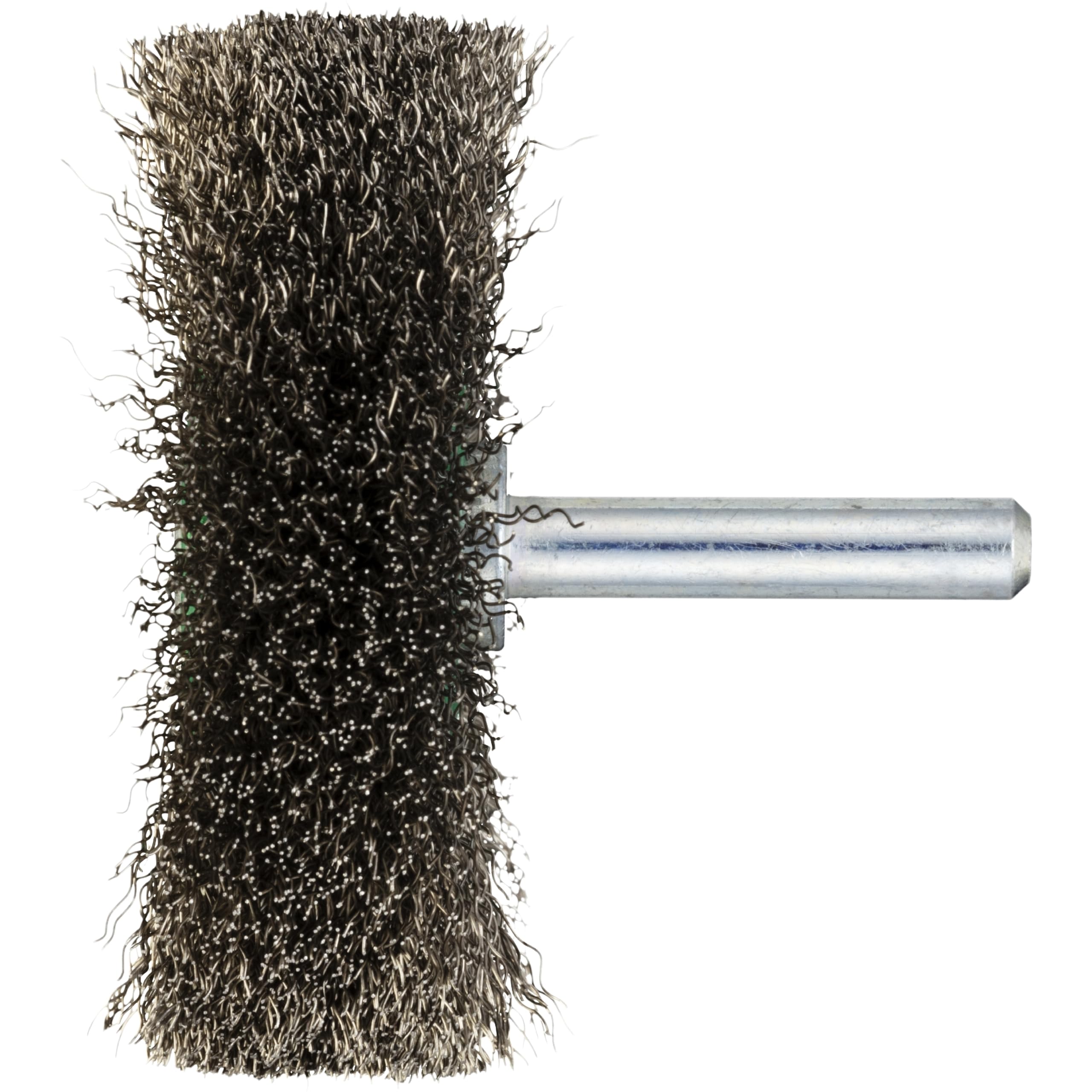 LUKAS-ERZETT 10 spazzole metalliche rotonde BSVW per acciaio inox 60 x 18 mm per smerigliatrice dritta ondulata - 9,3 x 10,8 x 8,2 cm