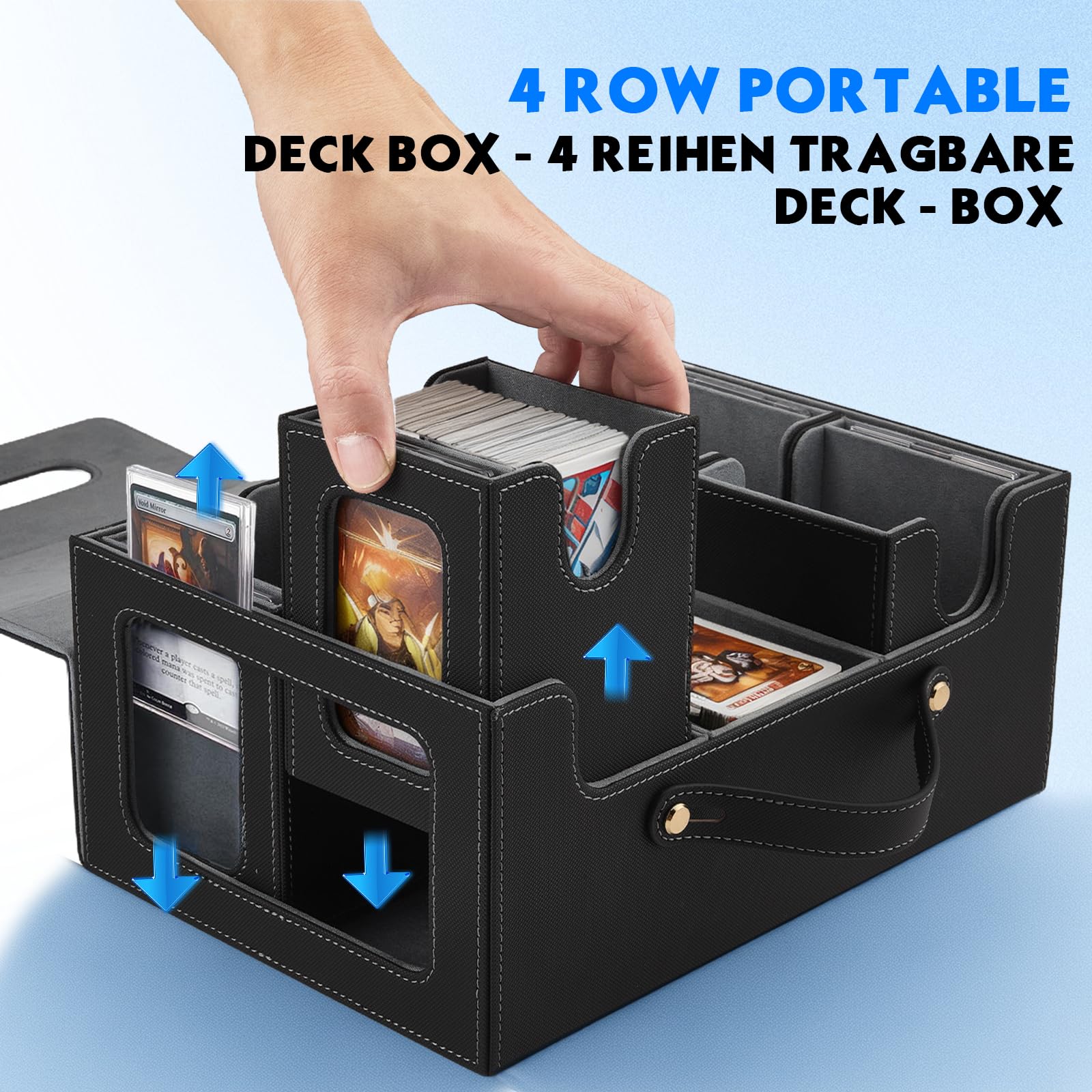 Boîte De Rangement Pour Cartes,Pour Cartes Mtg/Ptcg/Yugioh/Tcg