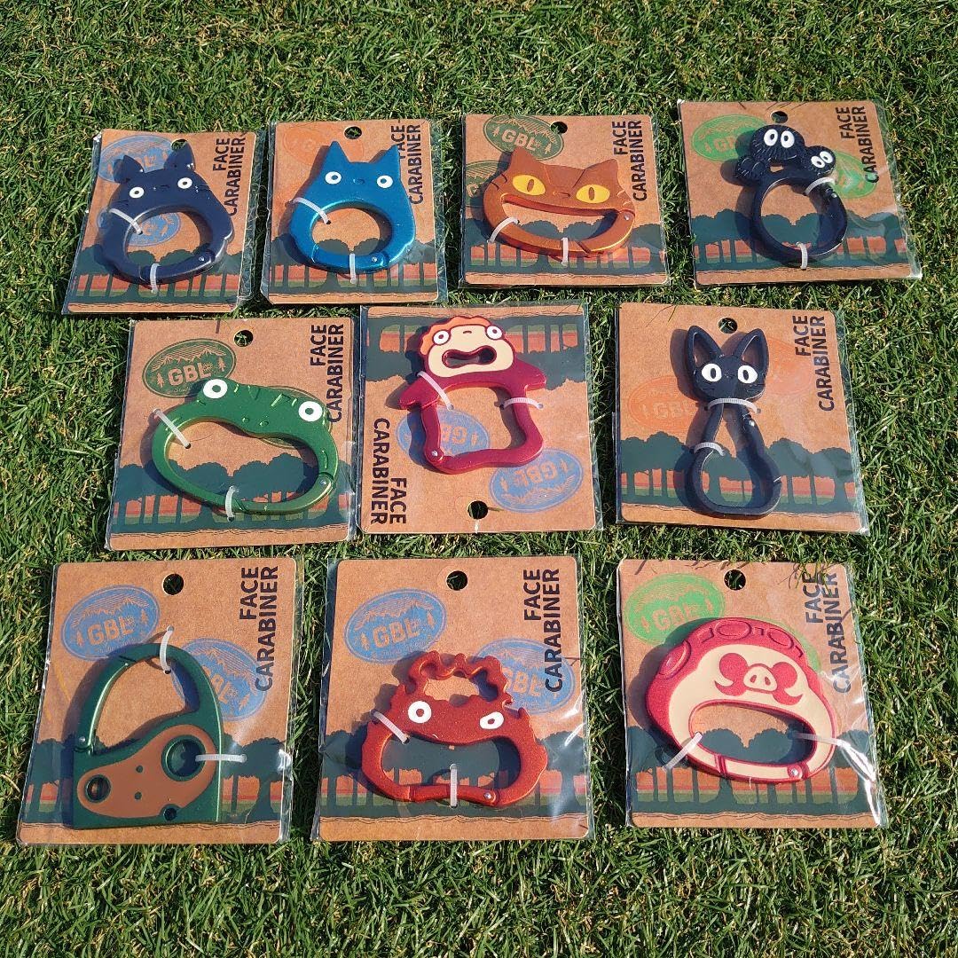 Amazon.co.jp: ジブリ どんぐり共和国 GBL フェイスカラビナ : 文房具  