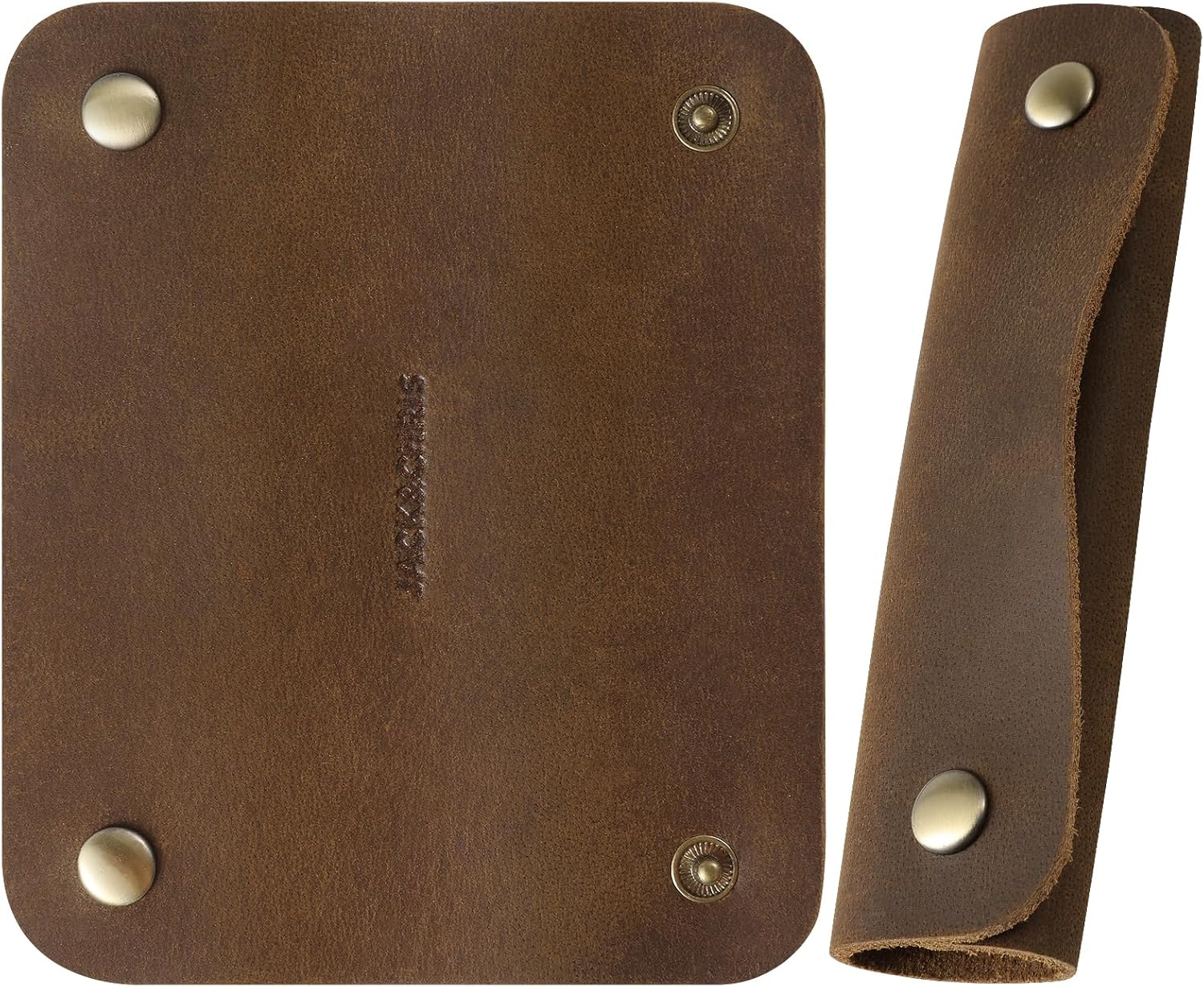 Jack&Chris Leather Luggage Handle Wrap, Luggage Handle