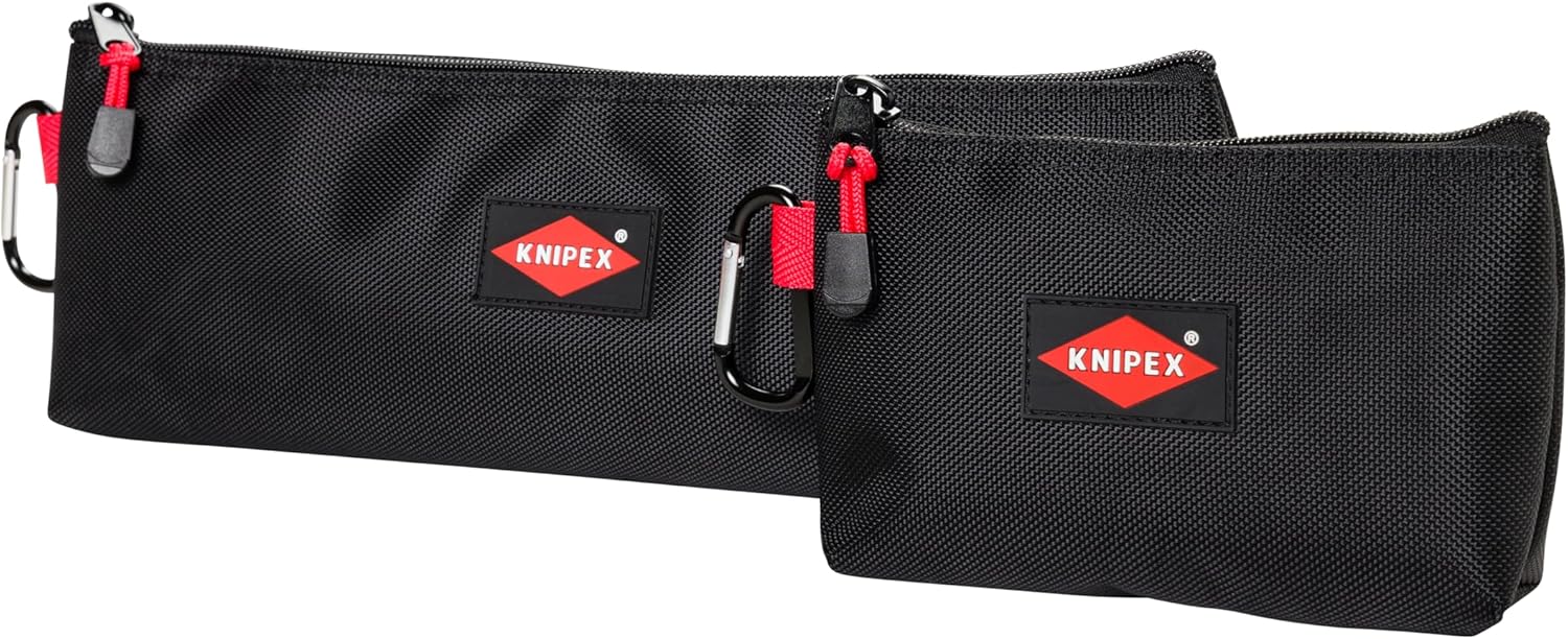 KNIPEX Tools 9K 00 80 179 US Zipper Tool Bag 2-Pack, Empty