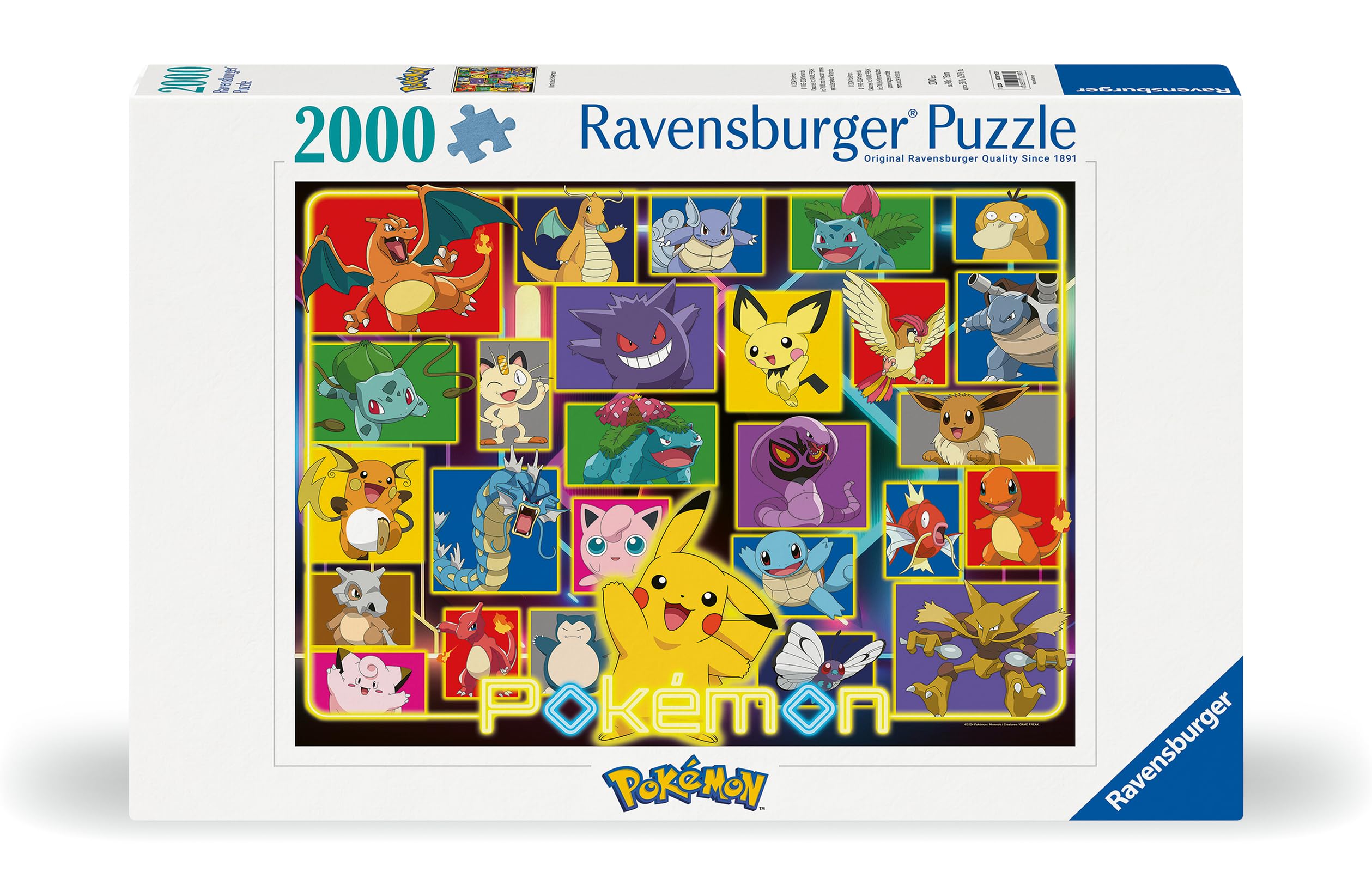 Ravensburger Pokemon 2000 Piece Jigsaw Puzzle for Adults and Kids Age 12 Years Up, Yellow, 75.1 cm x 98 cm - Image 2