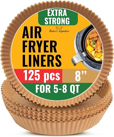 Air Fryer Liners for Ninja, 125 Pcs Round Disposable Airf...
