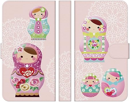 Amazon Co Jp ブレインズ Rakuten Hand 手帳型 ケース カバー マトリョーシカ 沙月 かわいい 可愛い イラスト マトリョシカ 家電 カメラ
