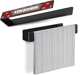 Sponsored You’re seeing this ad based on the product’s relevance to your search query.Learn more about this advertisement LIEBHEIM Towel Rail No Drilling - 3M Mounting Tape & Extra Large Adhesive Surface - Aluminium Towel Rail for Gluing (Aluminium Black, 22 cm)