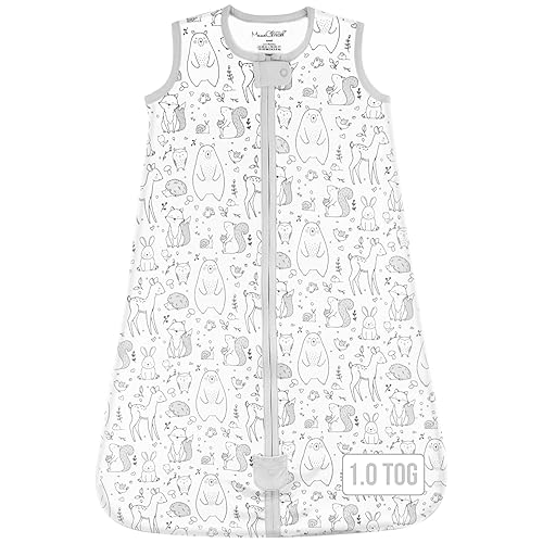 Manta para bebé, para llevar puesta, bolsa de dormir de algodón orgánico, saco de dormir con cremallera de 2 vías