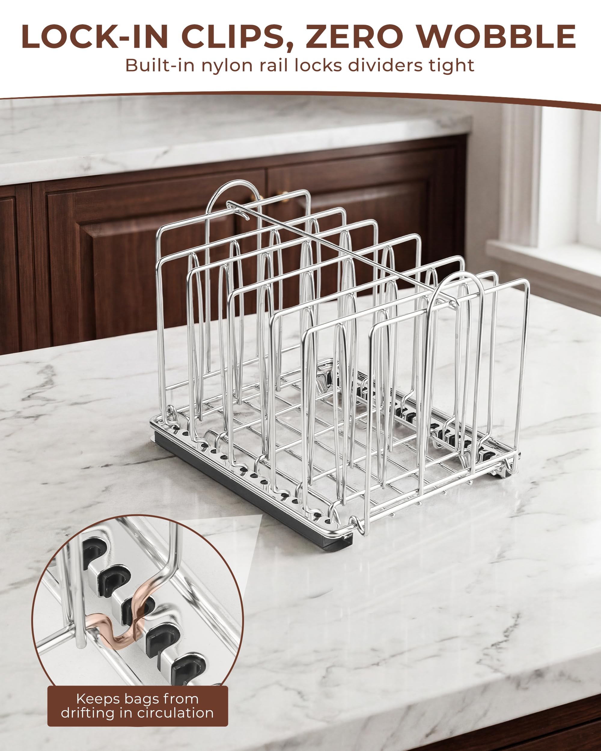 EVERIE Contenitore Sous Vide da 12 litri con coperchio universale in silicone e griglia per sottovuoto compatibile con tutti i modelli Anova, Anova Nano, Chefsteps Joule, Instant Pot, Wancle Sous Vide
