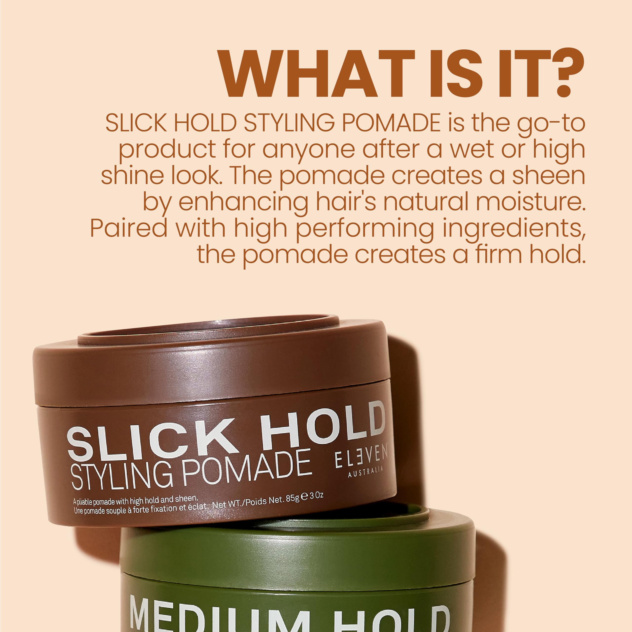 ELEVEN AUSTRALIA Silck Hold Styling Pomade 85 Gr per chi cerca qualità e praticità, per uso pratico e risultati affidabili, 85 g