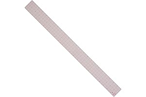 Westcott 8ths Graph Ruler: Precision in Every Measurement