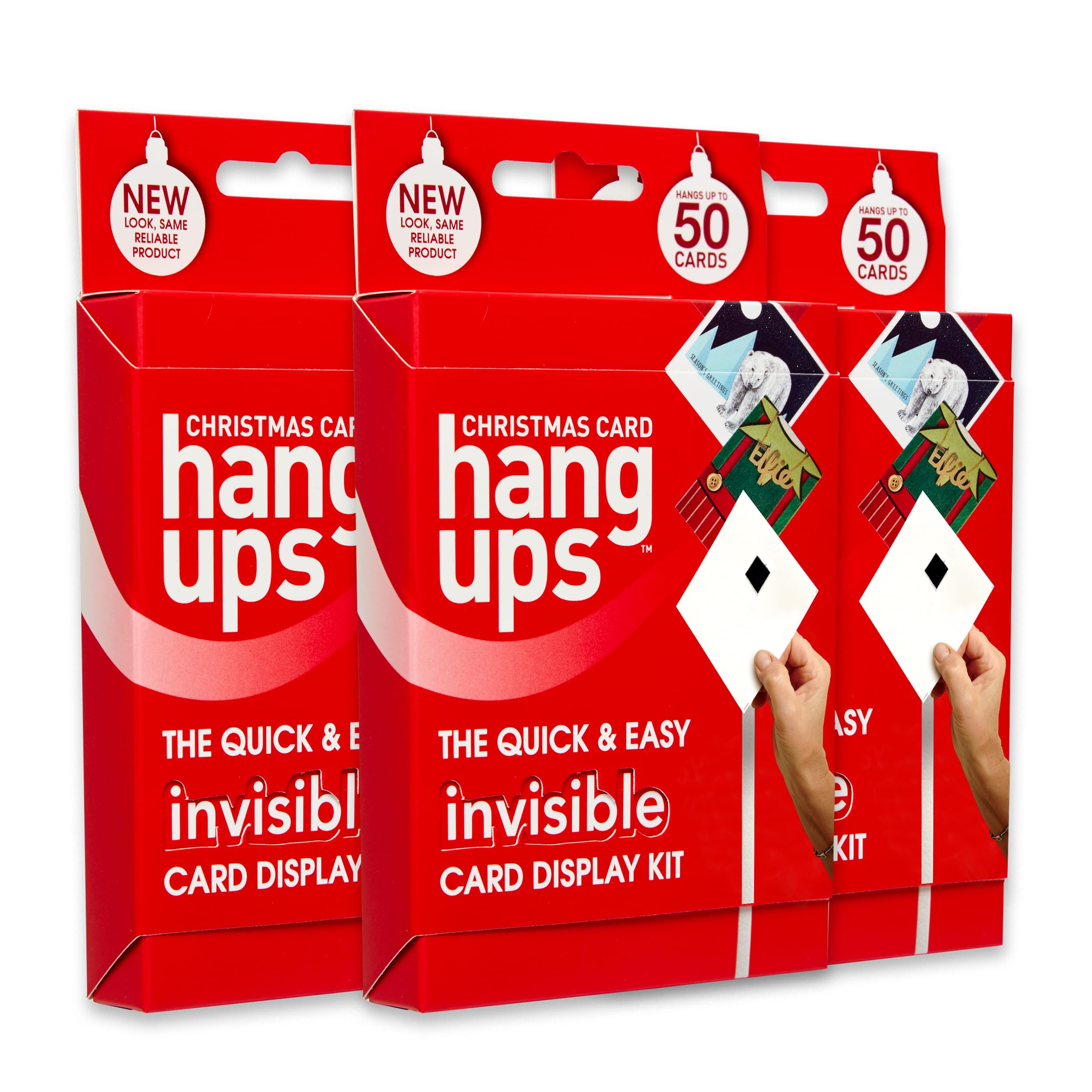 Felicitaciones navideñas para Colgar Ups - 3 por el Precio de 2 - hasta 150 Tarjetas