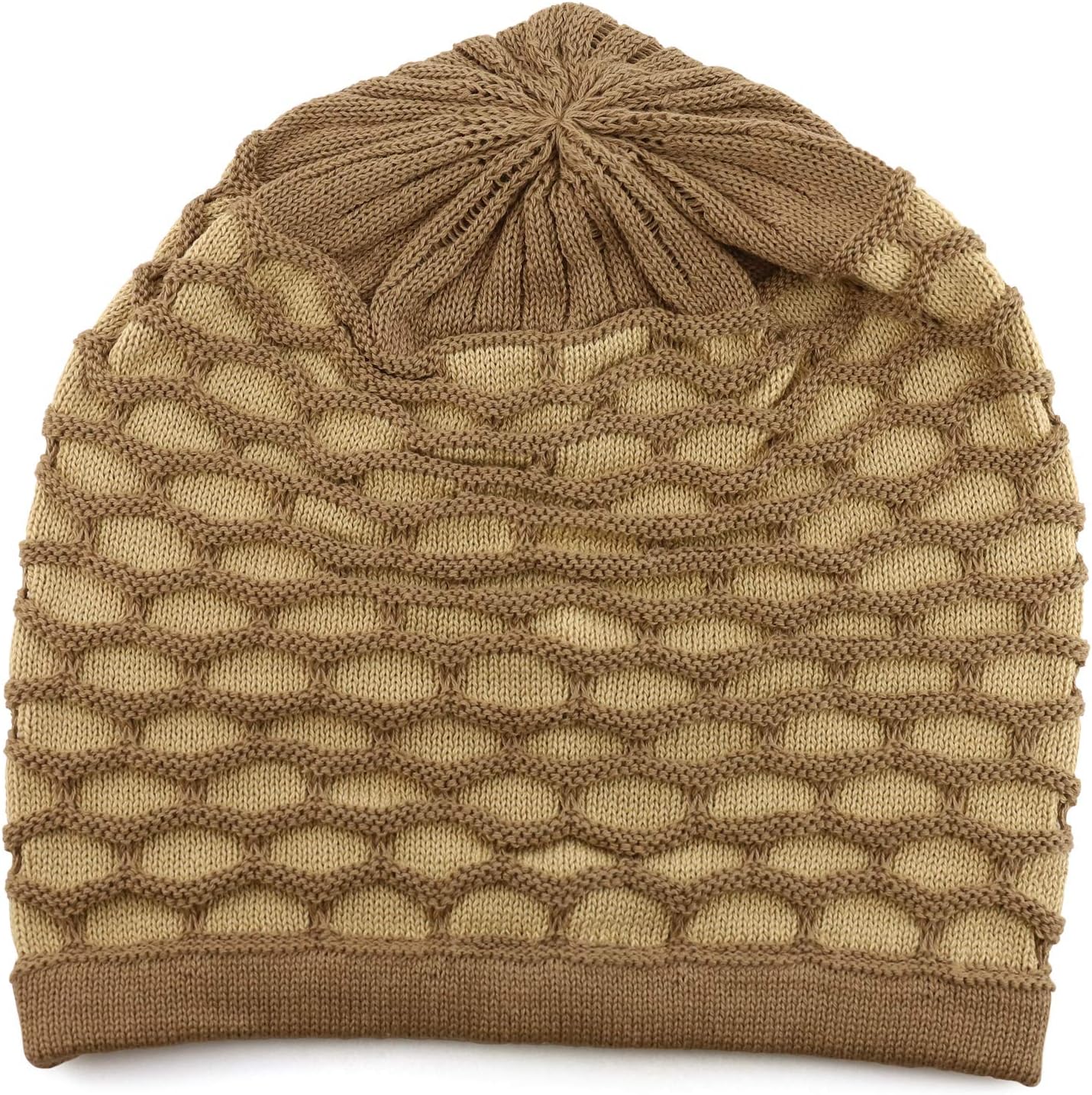 Armycrew Deep Shell Dreadlock Jamaica 100% Cotton Oversized Rasta Knit Beanie