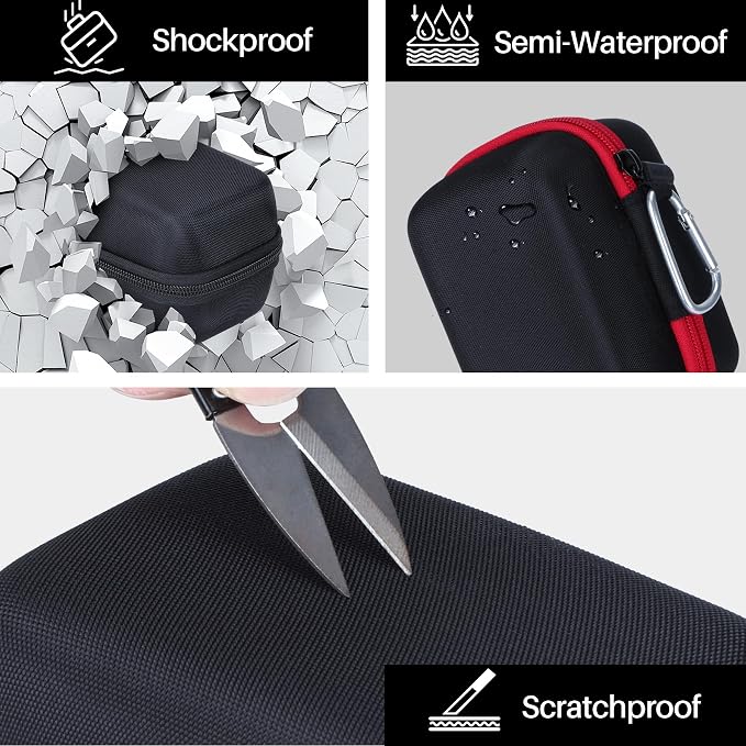 Funda para Cámara OM SYSTEM Tough TG-7 Negra y Roja miniatura 8