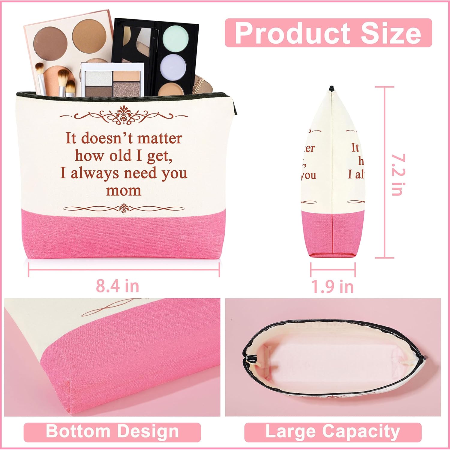 Mom Gifts, Valentines Mothers Day Christmas Birthday Gifts for Mom from Daughter Son, Mother Present Set of 7 - Image 4