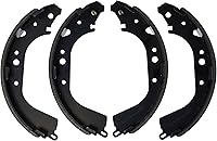 Bosch BS589 Blue Rear Drum Brake Shoes for Toyota 4Runner, Tacoma, Tundra, Pickup, T100 - OE Fit, Asbestos-Free