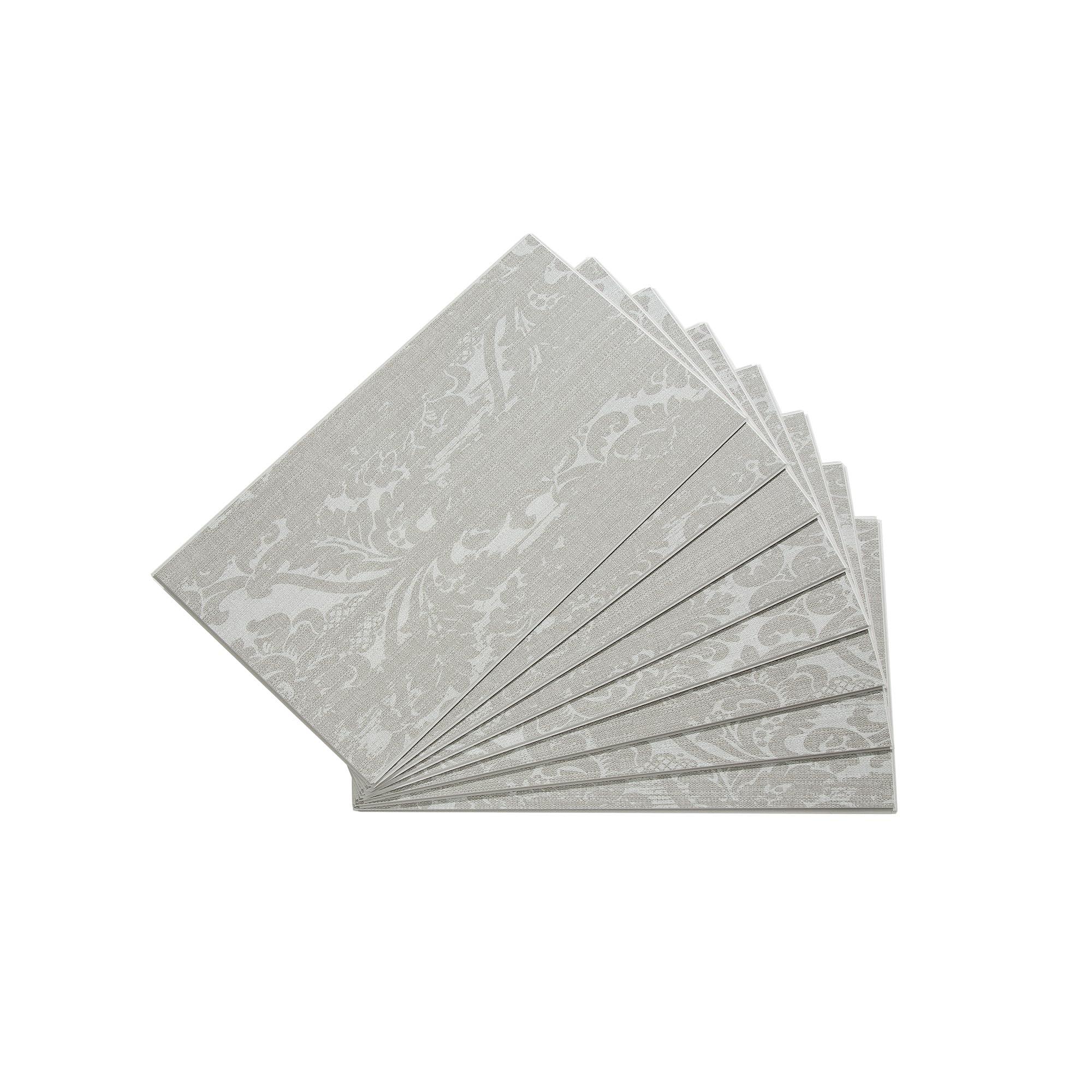 Palisade 25.6 in. x 14.8 in. Vinyl Wall Tiles in Woven Heather (8 Pack)