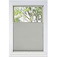 BlindsAvenue Cordless Top Down Bottom Up Cellular Honeycomb Shade, 9/16" Single Cell, Blackout, Misty Gray, Size: 39" W x 48" H