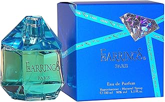 EARRINGS BY PARFUMS RED PEARL PERFUME FOR WOMEN 3.3 OZ / 100 ML EAU DE PARFUM SPRAY