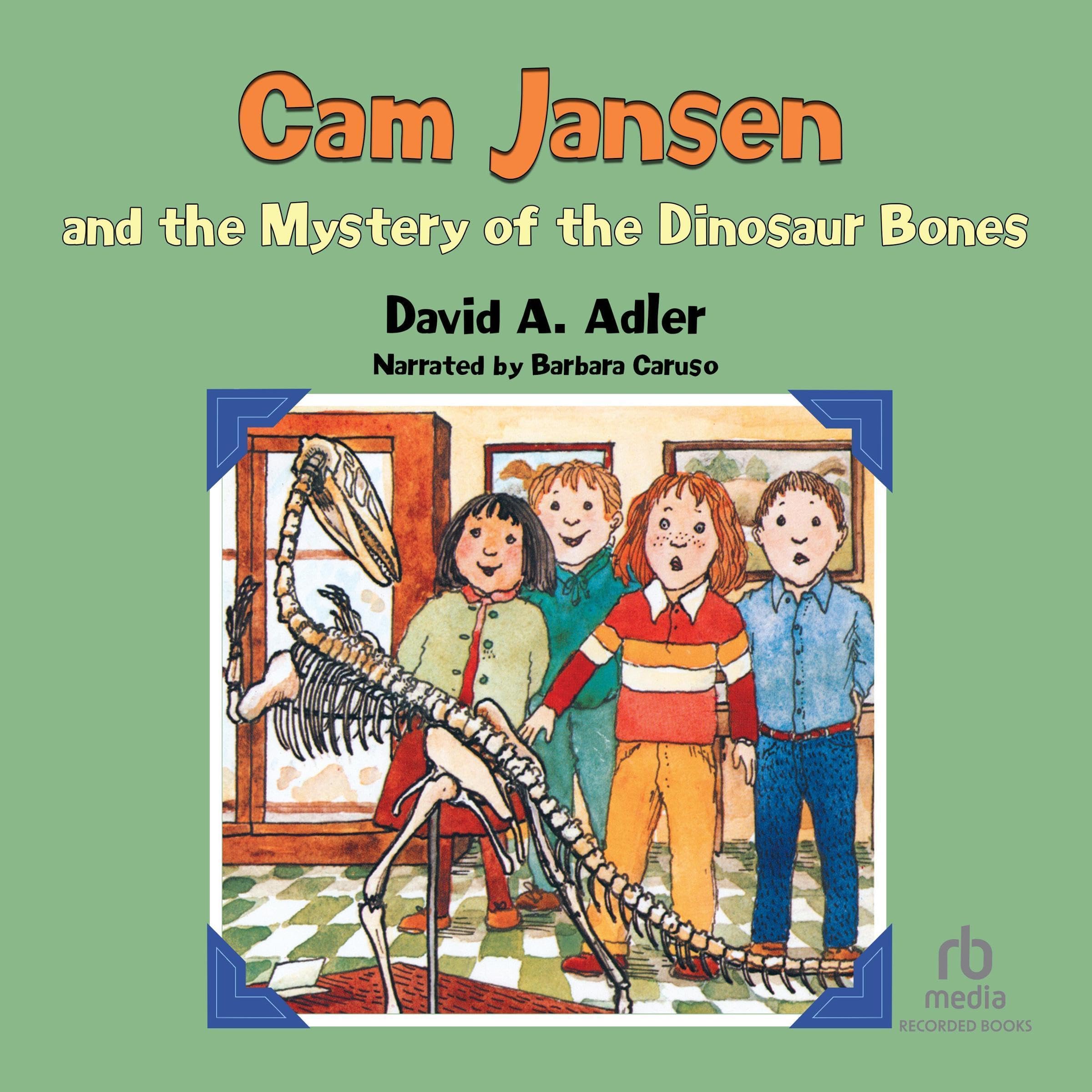 Cover art for Cam Jansen and the Mystery of the Dinosaur Bones