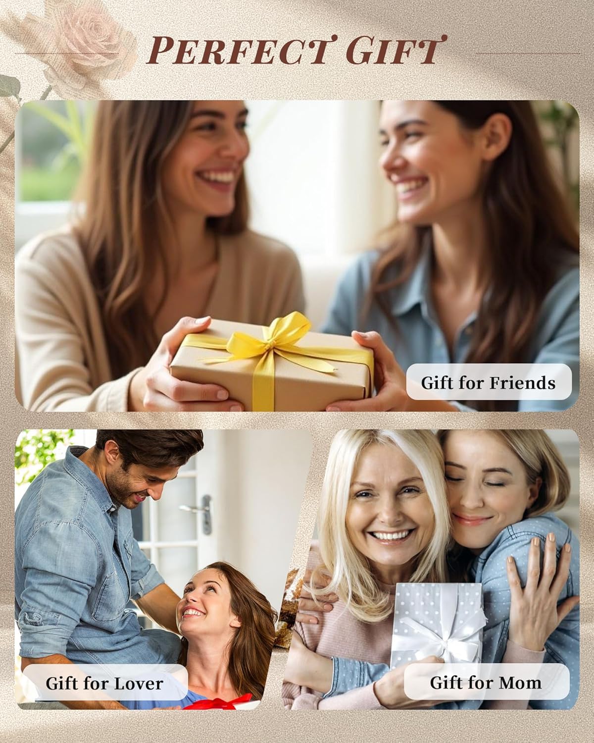 WELROG 2 Pack Metal Bow Claw Clips - Non-Slip Hair Claw Clips for Women,Elegant Large Hair Clip for Thin and Thick Hair (Gold) - Image 6