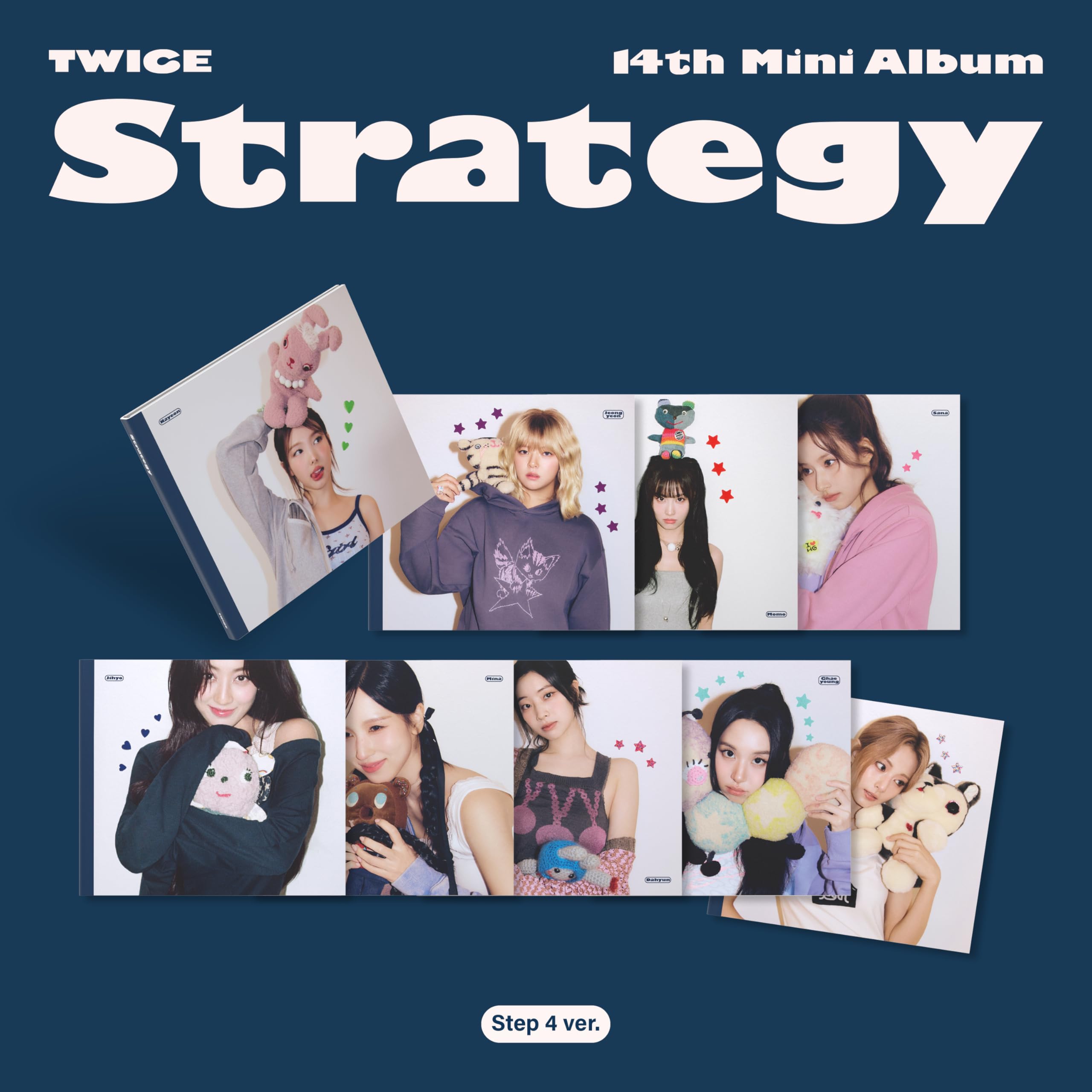 Amazon.co.jp: TWICE 14th Mini [STRATEGY (Step4 ver.)]（韓国盤  