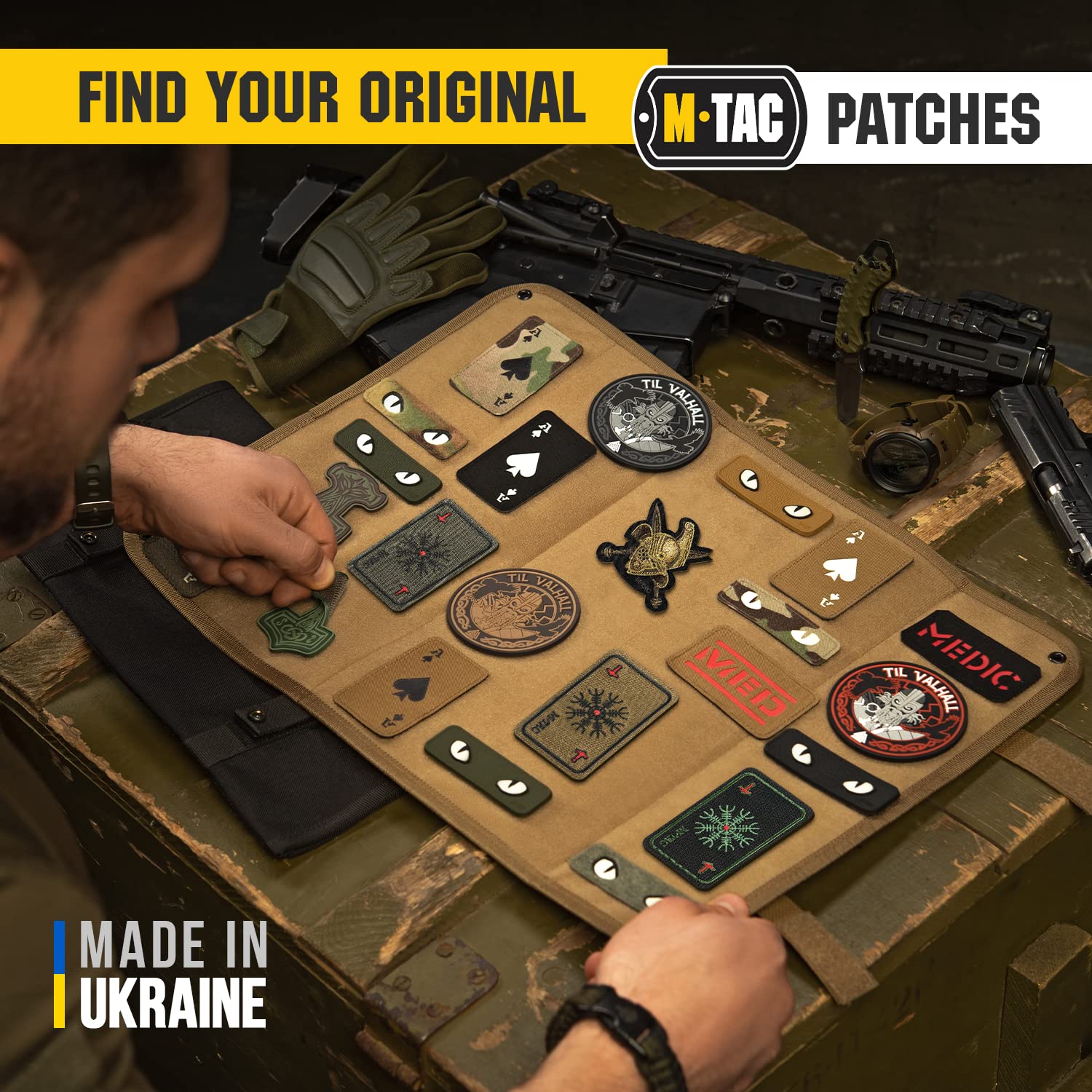 Toppa Morale Gladiatore M-Tac - Ricamo Su Cordura 500D Per Elmetto, Zaino O Giubbotto (8x8.5 Cm) - Foto 7